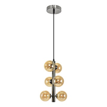 Brilagi - Suspension filaire LED MILLA 6xG9/3W/230V chrome brillant/doré