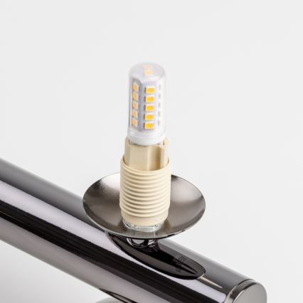 Brilagi - Suspension filaire LED MILLA 6xG9/3W/230V chrome brillant/fumé