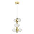 Brilagi - Suspension filaire LED MILLA 6xG9/3W/230V doré/blanc