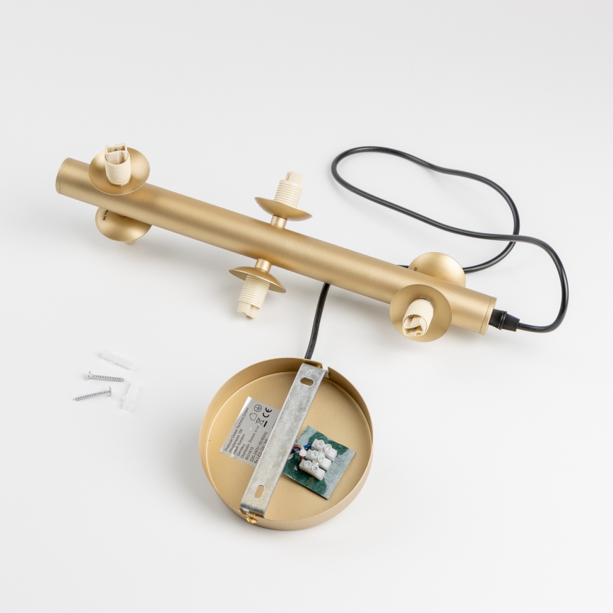 Brilagi - Suspension filaire LED MILLA 6xG9/3W/230V doré/fumé