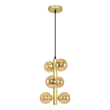 Brilagi - Suspension filaire LED MILLA 6xG9/3W/230V doré
