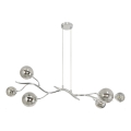 Brilagi - Suspension filaire LED MISTEL 6xG9/3W/230V chrome brillant/fumé