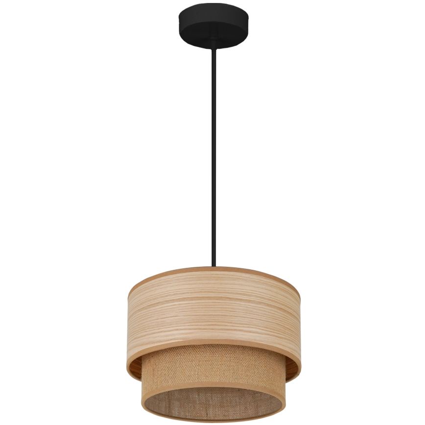 Brilagi - Suspension filaire MONTANA BOHO 1xE27/15W/230V d. 25 cm marron/noir