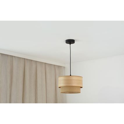 Brilagi - Suspension filaire MONTANA BOHO 1xE27/15W/230V d. 25 cm marron/noir