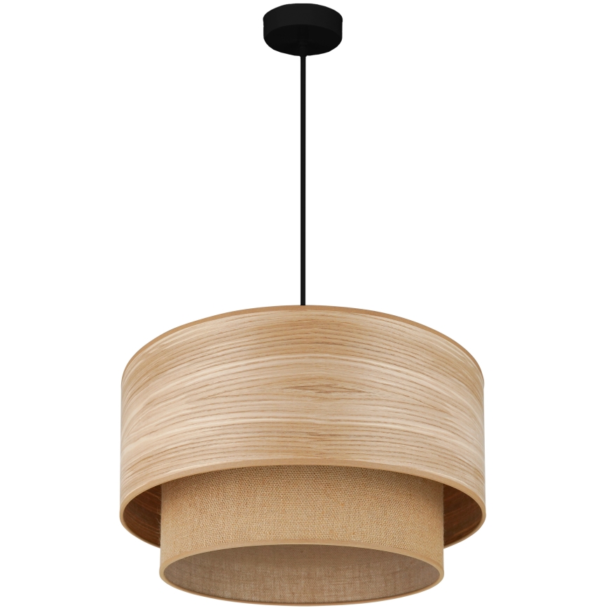 Brilagi - Suspension filaire MONTANA BOHO 1xE27/15W/230V d. 45 cm marron/noir