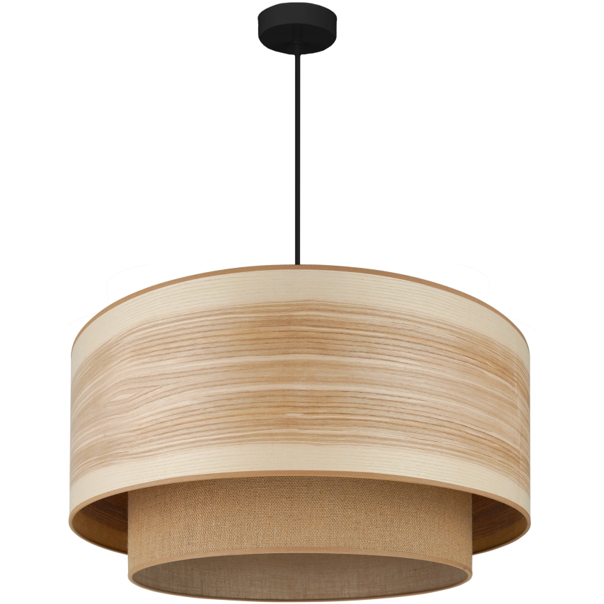 Brilagi - Suspension filaire MONTANA BOHO 1xE27/15W/230V d. 60 cm marron/noir