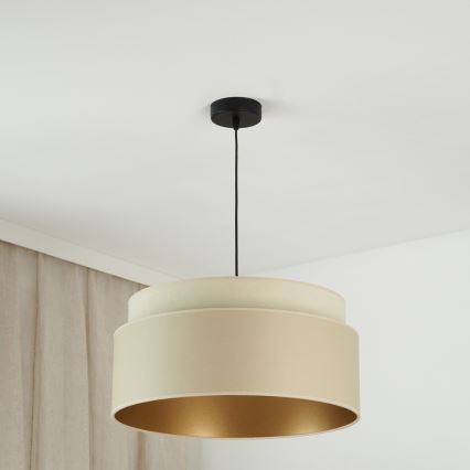 Brilagi - Suspension filaire OREGON VEGE 1xE27/15W/230V d. 45 cm beige