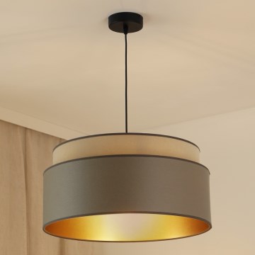 Brilagi - Suspension filaire OREGON VEGE 1xE27/15W/230V d. 45 cm gris
