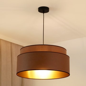 Brilagi - Suspension filaire OREGON VEGE 1xE27/15W/230V d. 45 cm marron