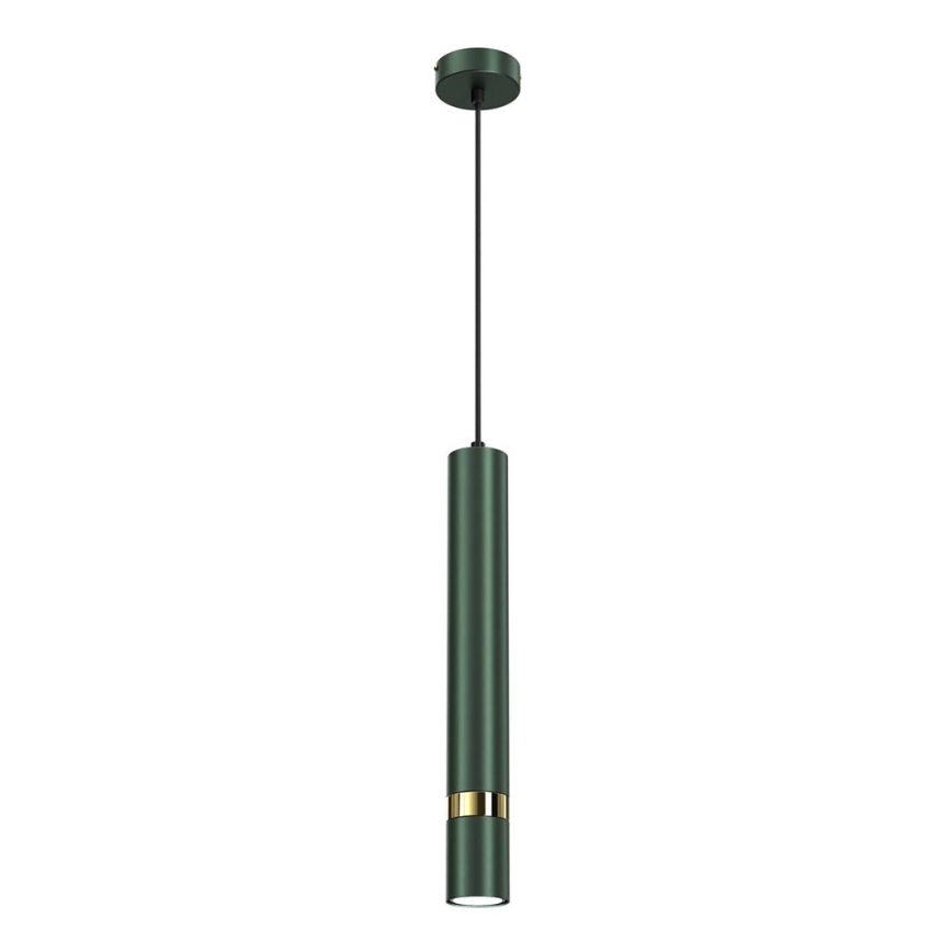 Brilagi - Suspension filaire POKER 1xGU10/25W/230V vert/doré