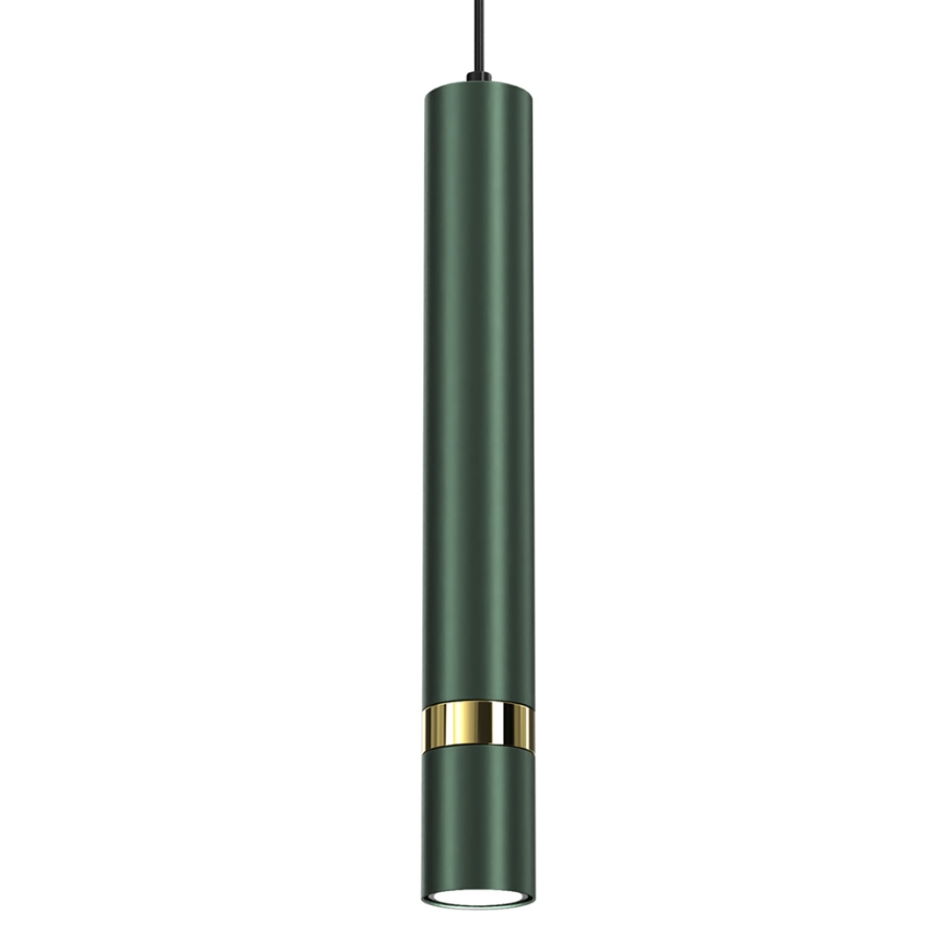 Brilagi - Suspension filaire POKER 1xGU10/25W/230V vert/doré