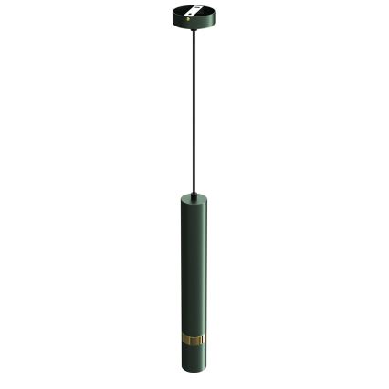 Brilagi - Suspension filaire POKER 1xGU10/25W/230V vert/doré