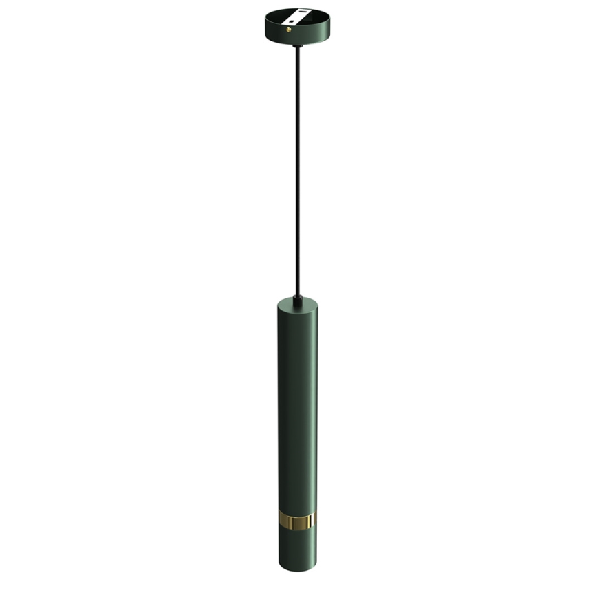 Brilagi - Suspension filaire POKER 1xGU10/25W/230V vert/doré
