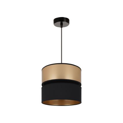 Brilagi - Suspension filaire ROYAL 1xE27/15W/230V d. 25 cm noir/doré