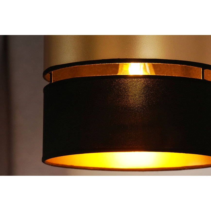 Brilagi - Suspension filaire ROYAL 1xE27/15W/230V d. 25 cm noir/doré