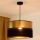 Brilagi - Suspension filaire ROYAL 1xE27/15W/230V d. 40 cm noir/doré