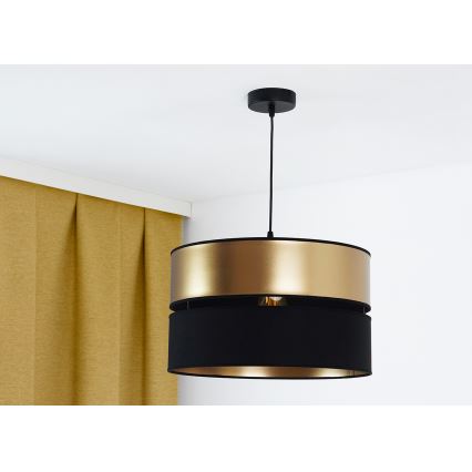 Brilagi - Suspension filaire ROYAL 1xE27/15W/230V d. 40 cm noir/doré