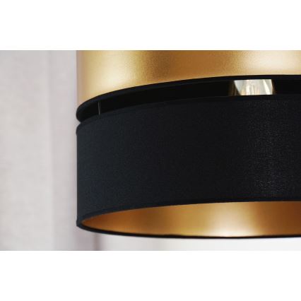 Brilagi - Suspension filaire ROYAL 1xE27/15W/230V d. 40 cm noir/doré