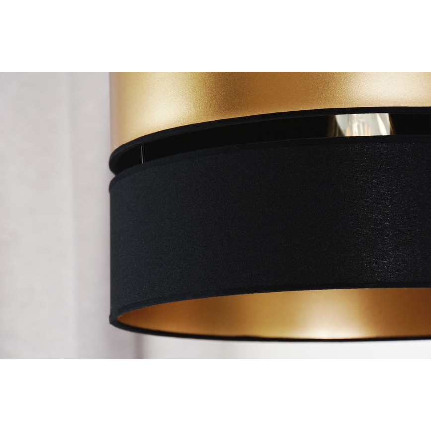 Brilagi - Suspension filaire ROYAL 1xE27/15W/230V d. 40 cm noir/doré