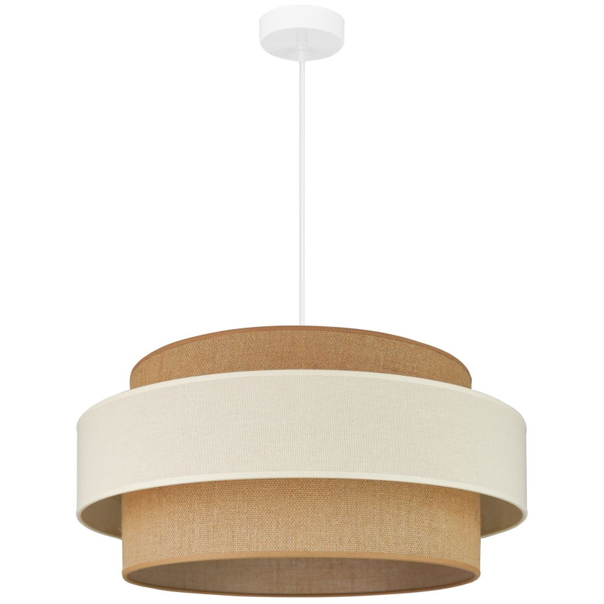 Brilagi - Suspension filaire SPACE LIGHT 1xE27/15W/230V d. 50 cm beige/crème