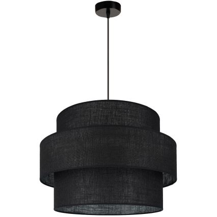 Brilagi - Suspension filaire SPACE YUTE 1xE27/15W/230V d. 50 cm noir