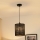 Brilagi - Suspension filaire TUBES 1xE27/15W/230V d. 20 cm noir