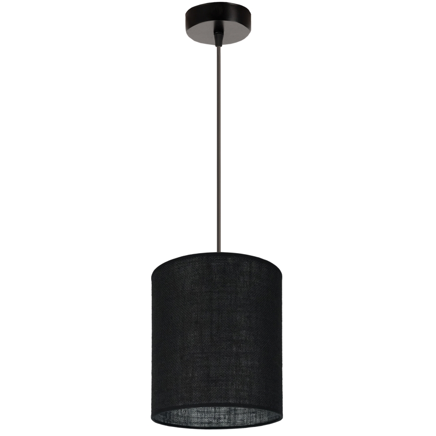 Brilagi - Suspension filaire TUBES 1xE27/15W/230V d. 20 cm noir