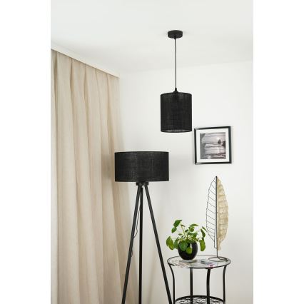Brilagi - Suspension filaire TUBES 1xE27/15W/230V d. 20 cm noir