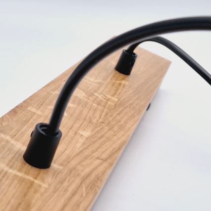 Brilagi - Suspension filaire WOODY BASKET 2xE27/60W/230V chêne