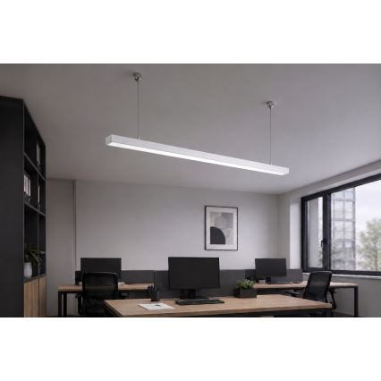 Brilagi - Suspension LED FULLDAY LED/30/40/50W/230V 2700/4000/6000K 150 cm blanche