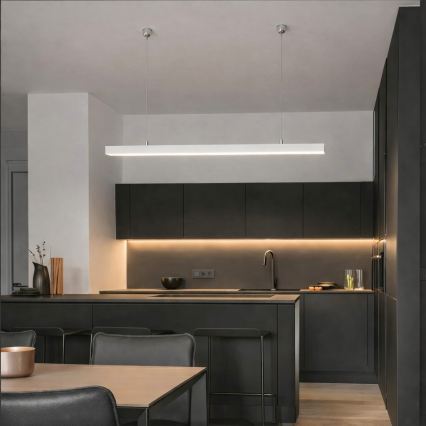 Brilagi - Suspension LED FULLDAY LED/30/40/50W/230V 2700/4000/6000K 150 cm blanche