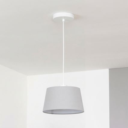 Brilagi - Suspension LED à câble CERIA 1xE27/40W/230V Ø 25 cm, gris