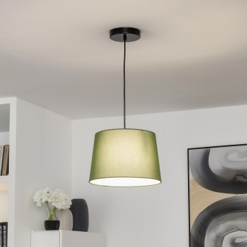 Brilagi - Suspension LED à câble CERIA 1xE27/40W/230V Ø 30 cm vert