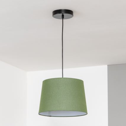 Brilagi - Suspension LED à câble CERIA 1xE27/40W/230V Ø 30 cm vert