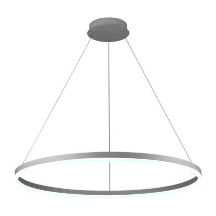 Brilagi - Lustre suspendu dimmable sur câble CIRCLE LED 55W 230V 3000–6500K Ø 80 cm, blanc, avec télécommande