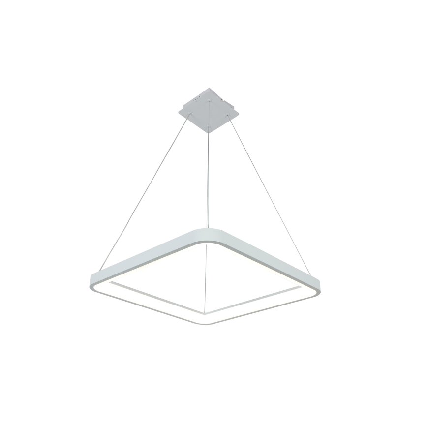 Brilagi - Suspension LED dimmable sur câble FALCON SLIM LED/50W/230V 3000-6500K 50x50 cm blanche + télécommande