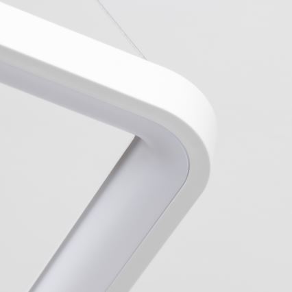 Brilagi - Suspension LED dimmable sur câble FALCON SLIM LED/50W/230V 3000-6500K 50x50 cm blanche + télécommande