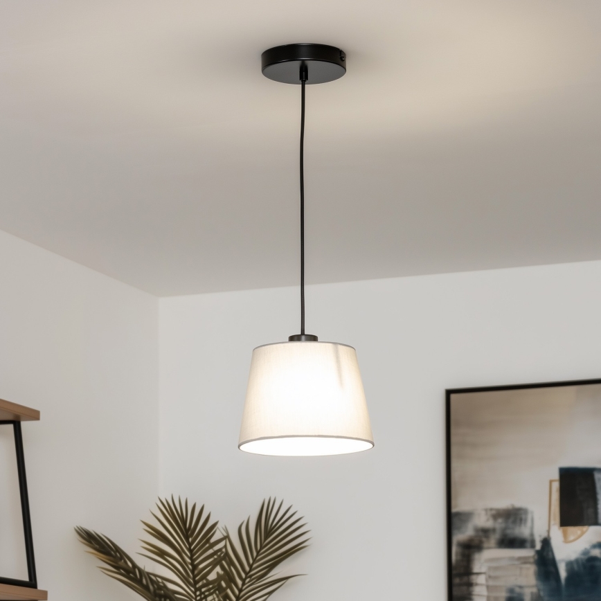 Brilagi - Suspension LED CERIA sur câble 1xE27/40W/230V Ø 20,5 cm gris