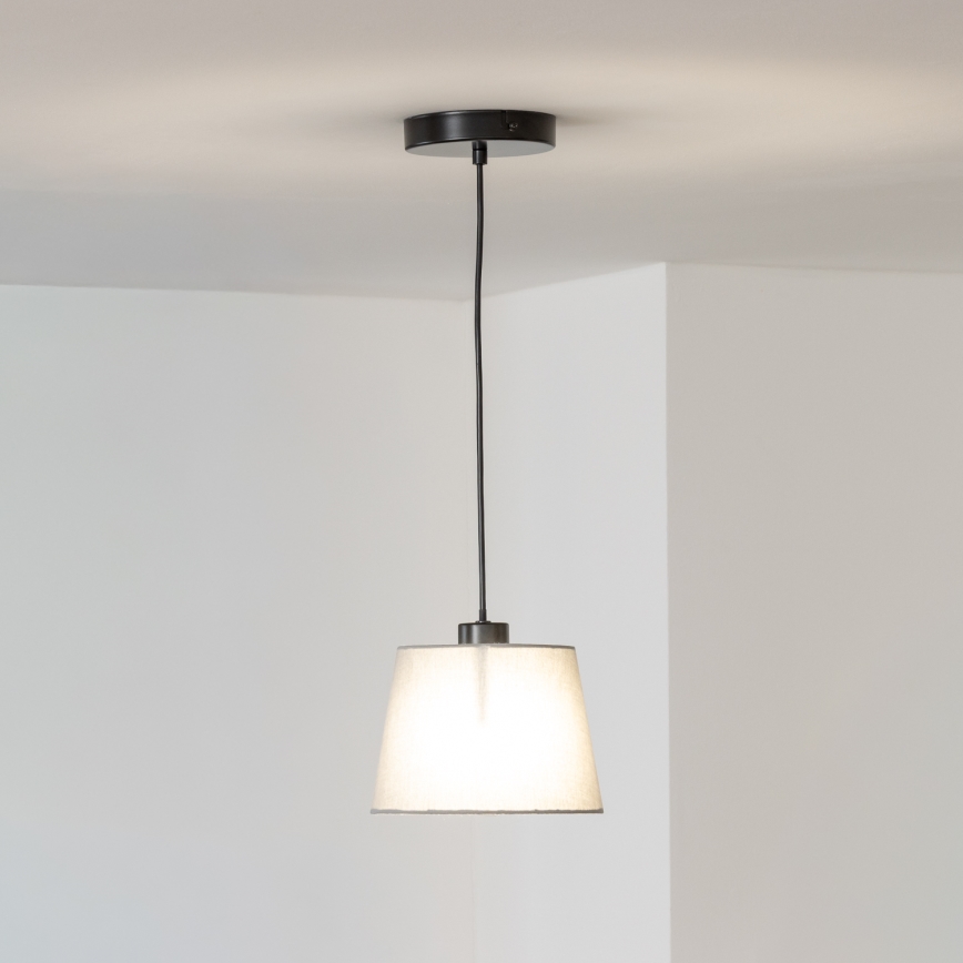 Brilagi - Suspension LED CERIA sur câble 1xE27/40W/230V Ø 20,5 cm gris