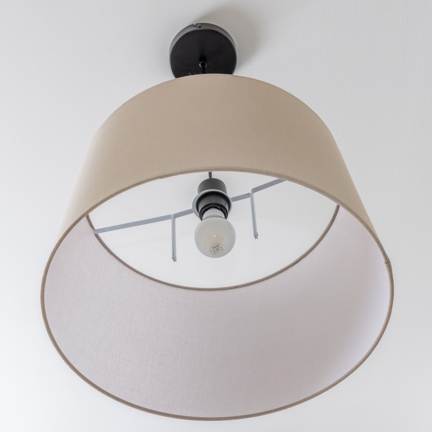 Brilagi - Suspension LED CERIA sur câble, 1xE27/40W/230V, Ø 45 cm, beige