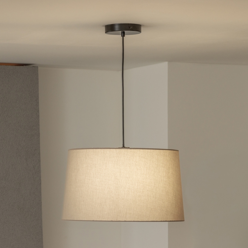 Brilagi - Suspension LED CERIA sur câble, 1xE27/40W/230V, Ø 45 cm, beige