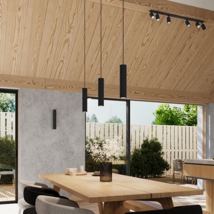 Brilagi - Suspension LED CRESTO sur câble, 3x GU10/10W/230V, noir