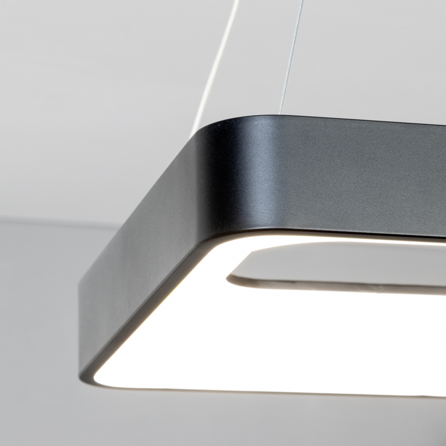 Brilagi - Suspension LED dimmable sur câble FALCON II LED/80W/230V 3000-6500K 40x40 cm noir avec télécommande