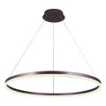 Brilagi - Suspension LED dimmable sur câble CIRCLE LED/55W/230V 3000-6500K Ø 80 cm marron + télécommande
