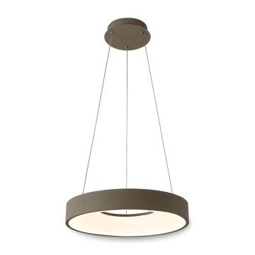 BRILAGI - suspension LED dimmable sur câble FALCON II LED/67W/230V 3000-6500K Ø 40 cm beige + télécommande