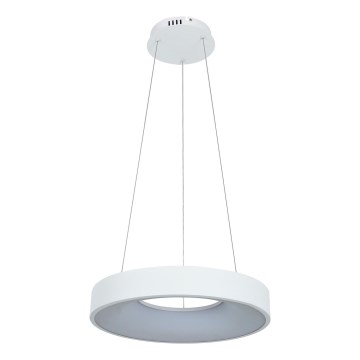 Brilagi - Suspension LED dimmable sur câble FALCON II LED/67W/230V 3000-6500K Ø 40 cm blanche + télécommande