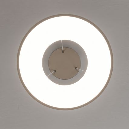 BRILAGI - suspension LED dimmable sur câble FALCON II LED/67W/230V 3000-6500K Ø 40 cm beige + télécommande