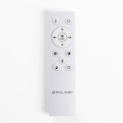 BRILAGI - suspension LED dimmable sur câble FALCON II LED/67W/230V 3000-6500K Ø 40 cm beige + télécommande