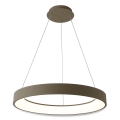 BRILAGI - Suspension LED dimmable sur câble FALCON II LED/99W/230V 3000-6500K Ø 60 cm beige + télécommande