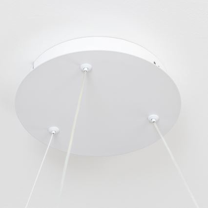 Brilagi - Suspension LED dimmable sur câble FALCON II LED/99W/230V 3000-6500K Ø 60 cm blanche + télécommande